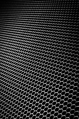 Image showing abstract metallic grid