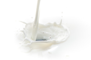 Image showing milk splash