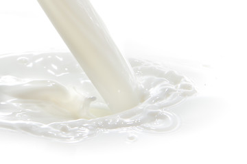 Image showing milk splash