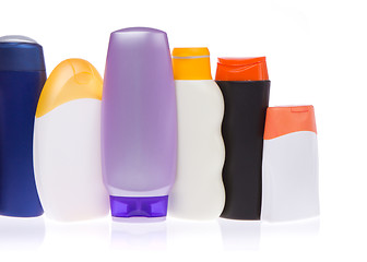 Image showing cosmetic bottles