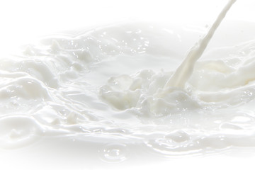 Image showing milk splash