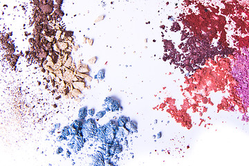 Image showing crushed eyeshadow