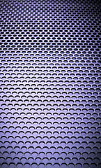 Image showing abstract metallic grid