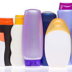 Image showing cosmetic bottles