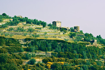 Image showing Typical Tuscan landscape