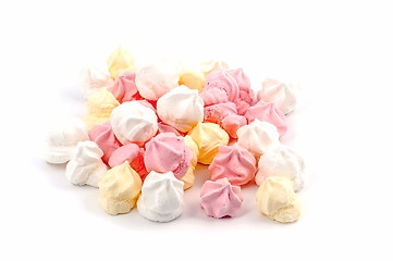 Image showing Isolated meringues