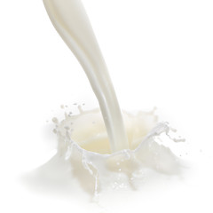 Image showing milk splash