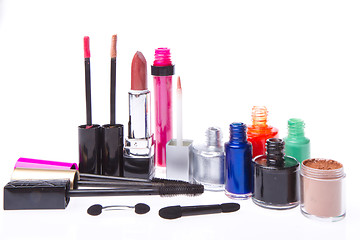 Image showing cosmetic makeup products