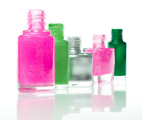 Image showing nail polish set