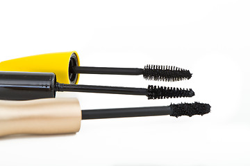 Image showing mascara brushes