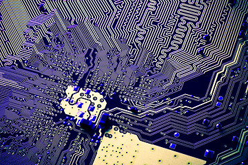 Image showing abstract circuit board