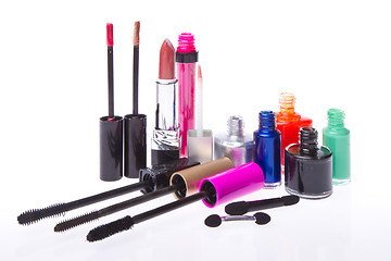 Image showing cosmetic makeup products