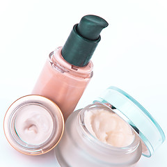 Image showing creams and makeup