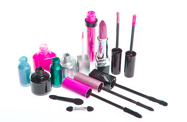 Image showing cosmetic makeup products