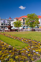 Image showing historical town Sopot