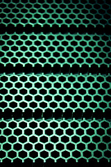 Image showing abstract metallic grid