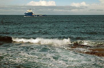 Image showing wooden boats