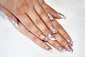 Image showing nails design