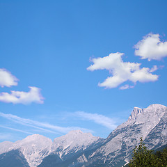 Image showing beautiful weather in the mountain country