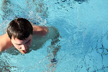 Image showing man in the water