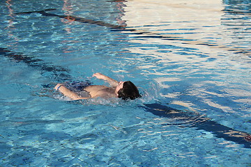 Image showing backstroke