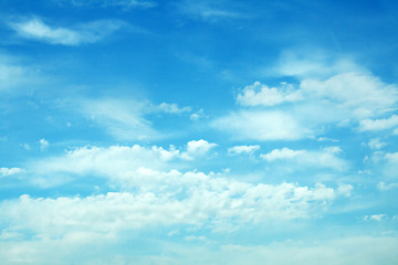 Image showing ocean of clouds