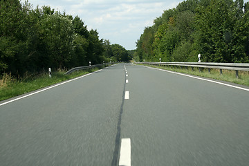 Image showing road to drive faster