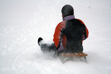 Image showing fun in the snow