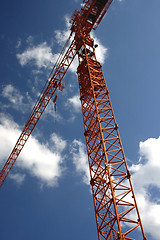 Image showing Construction Crane