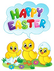 Image showing Happy Easter sign theme image 5