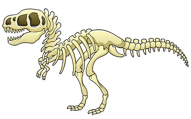 Image showing Tyrannosaurus skeleton image