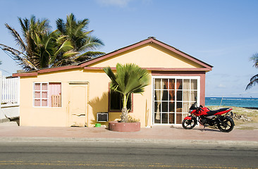 Image showing typical architecture San Luis Andres Island Colombia South Ameri