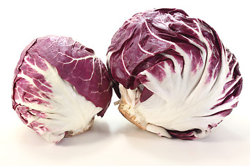 Image showing two Radicchio