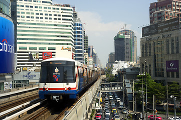 Image showing BTS Skytrain