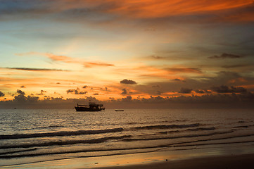 Image showing Thailand fishing boat 