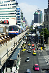 Image showing BTS Skytrain