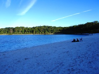 Image showing Lake McKenzie, Fraser Island, Australia