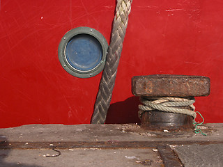 Image showing Boat detail