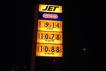 Image showing Jet sign