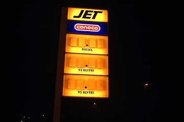 Image showing Jet sign