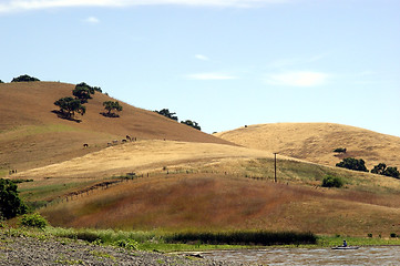 Image showing California hills