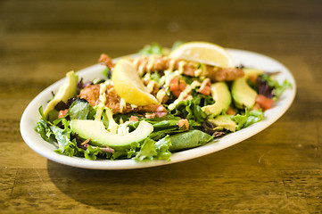 Image showing Avocado chicken salad