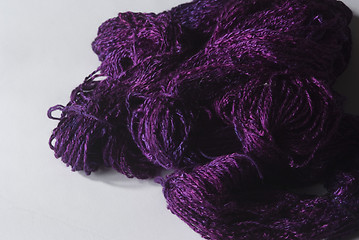 Image showing Purple Yarn