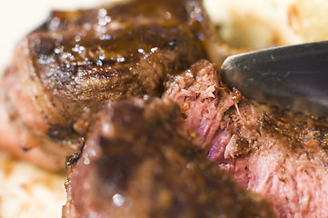 Image showing Filet mignon