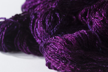 Image showing Purple Yarn