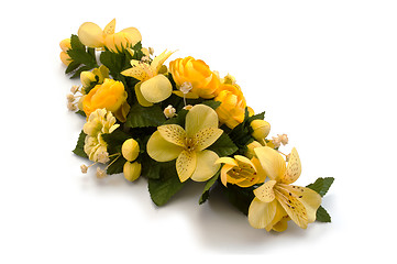 Image showing Arrangement of spring flowers.