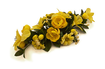 Image showing Arrangement of spring flowers.
