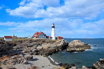 Image showing Atlantic lighthouse