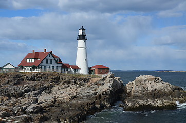 Image showing Maine coast