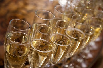 Image showing glasses of champagne